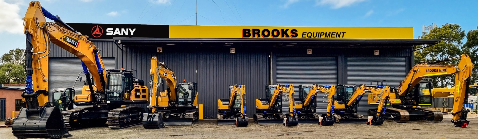 BROOKS EQUIPMENT JOINS SANY DEALER NETWORK