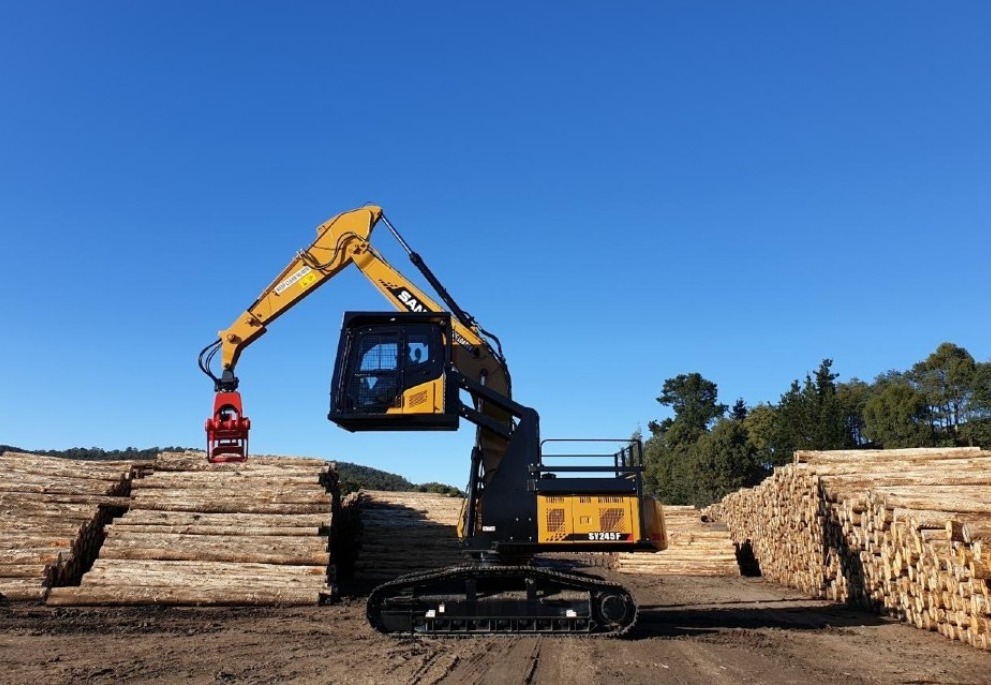 Sany forestry excavators- 6 years in Australia