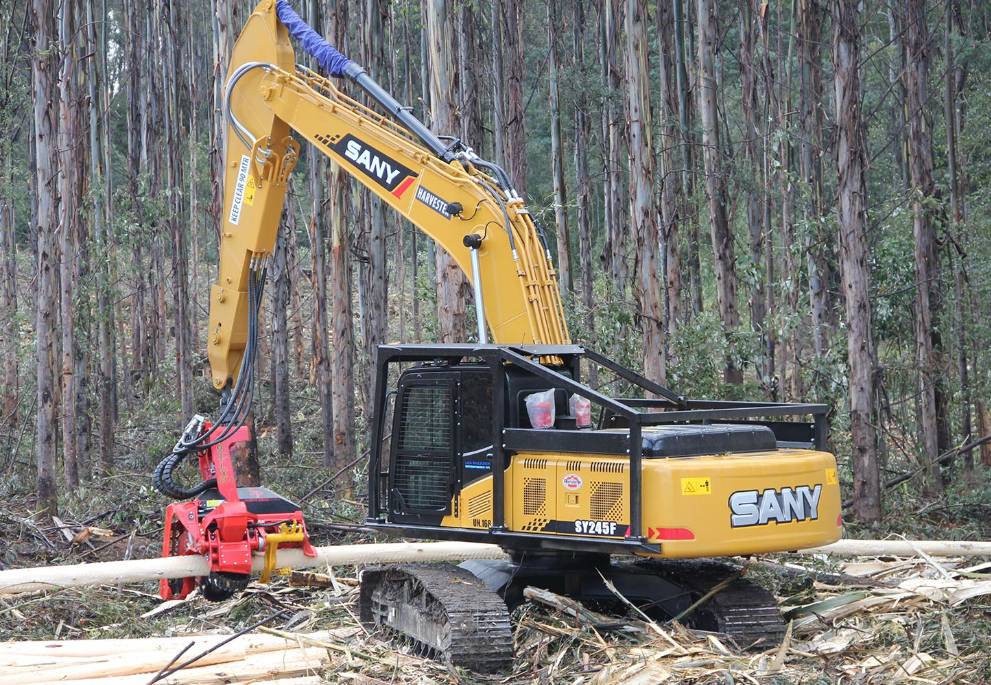 FOREST FEARS SANY EXCAVATOR EFFICIENCY