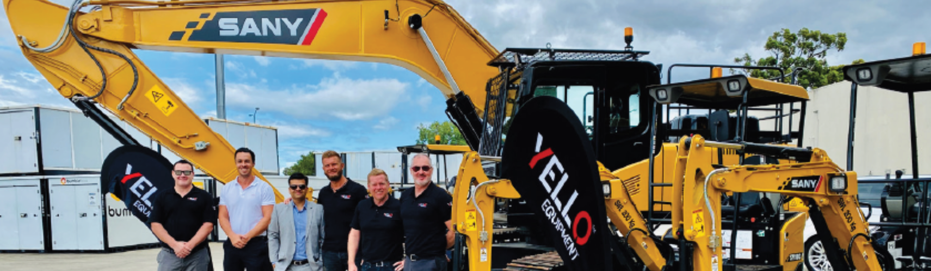 Yello Equipment turns up RPM with expanded SANY range