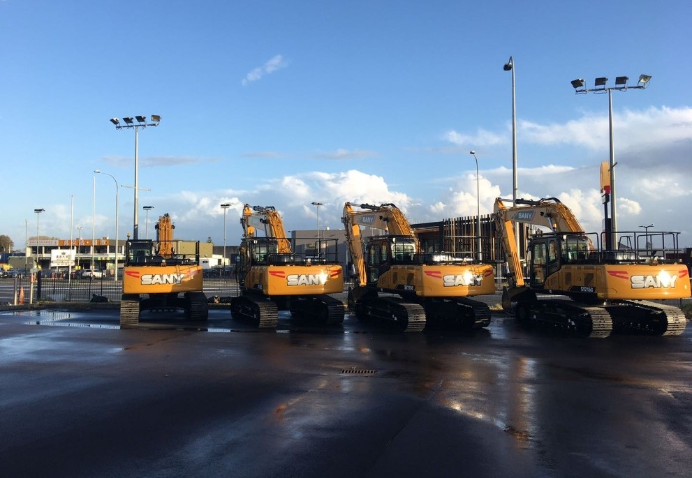 Vertu has commenced selling Sany Excavators in NZ