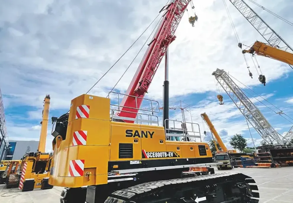 SANY SCC8000A Completes 197-tonne Lift in Australia